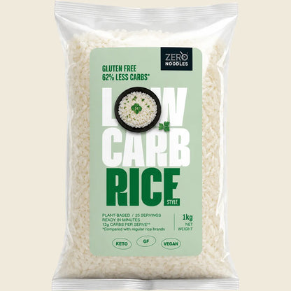 Zero Slim & Healthy Low Carb Rice 160g Or 1kg, Paleo & Keto