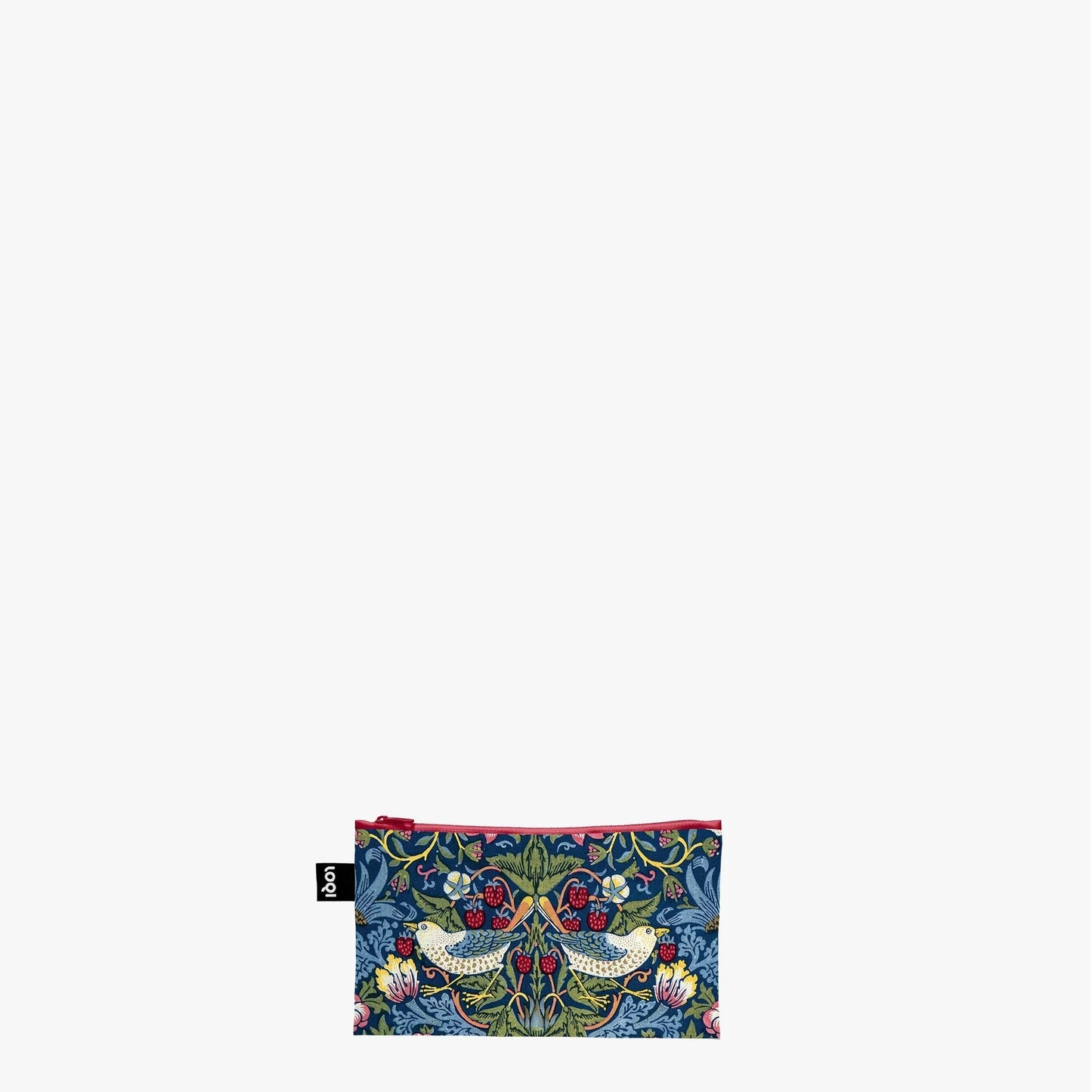 LOQI Recycled Zip Pockets Set Of Three, William Morris | By William Morris