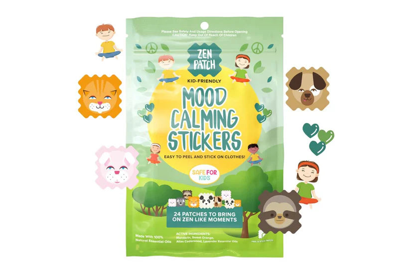 The Natural Patch Co. Zen Mood Stickers 24 Patches, Mood Calming Stickers