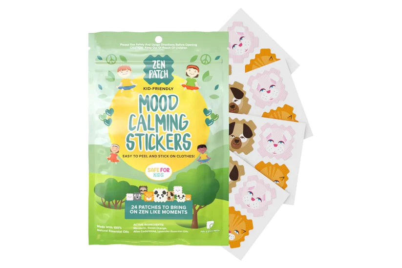 The Natural Patch Co. Zen Mood Stickers 24 Patches, Mood Calming Stickers