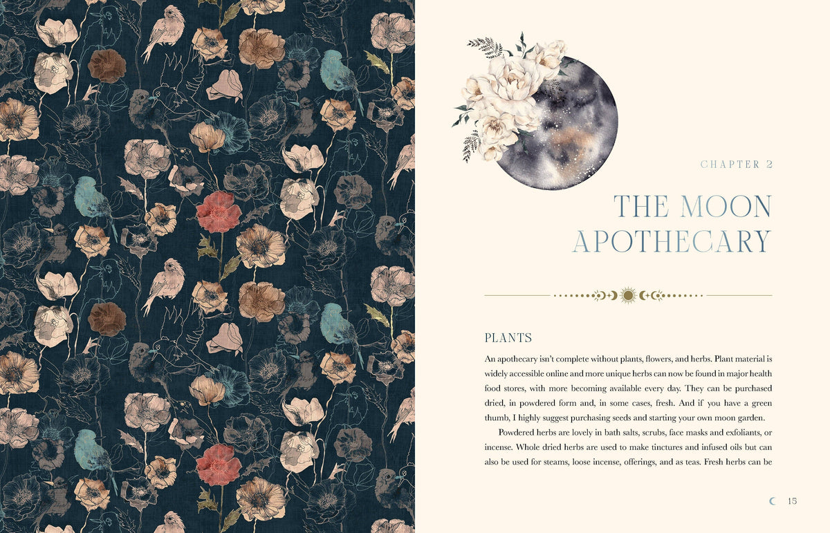 Lorraine Anderson The Moon Apothecary Book, Rituals & Recipes For The Lunar Phases