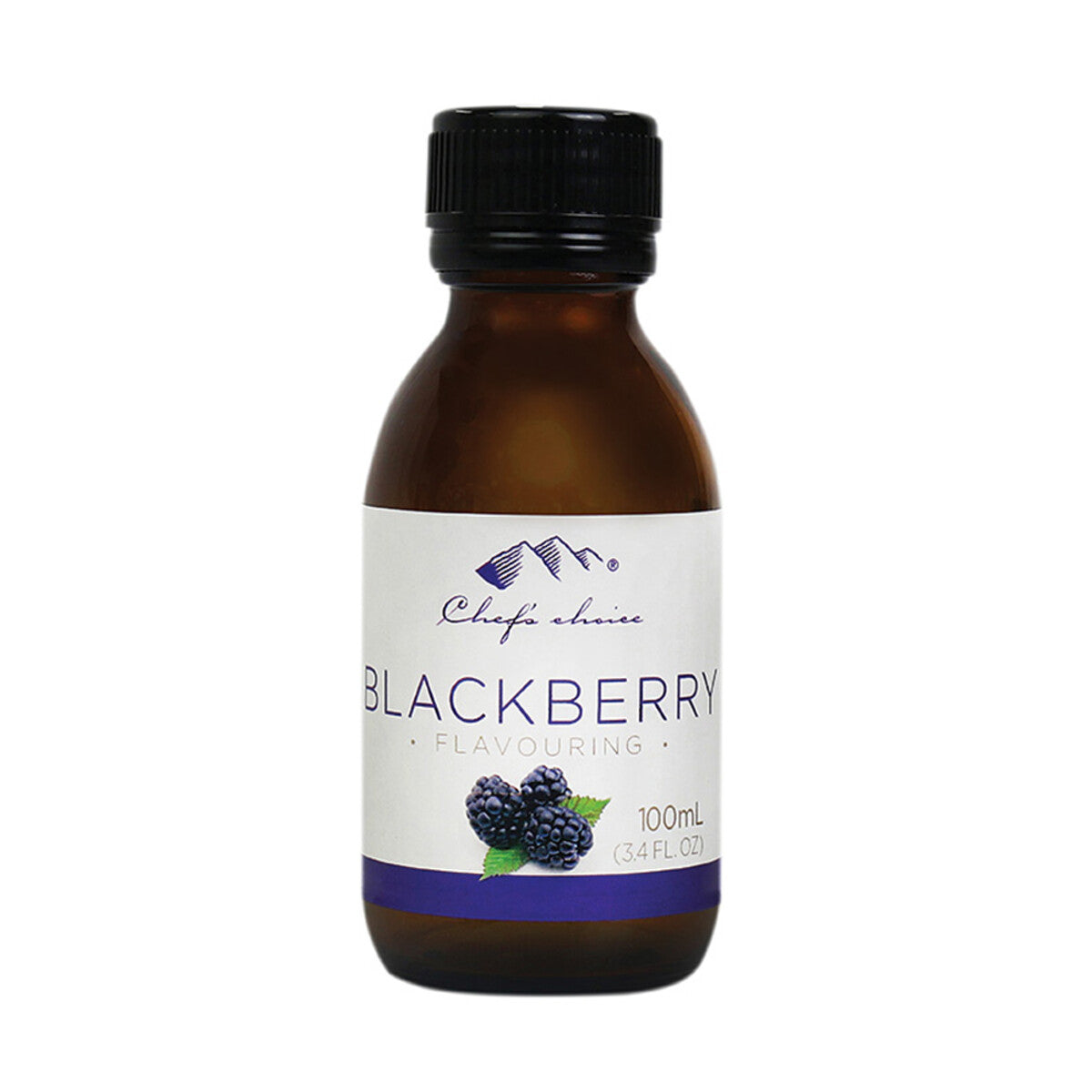 Chef’s Choice Natural Blackberry Extract 100mL, Rich Berry Flavouring
