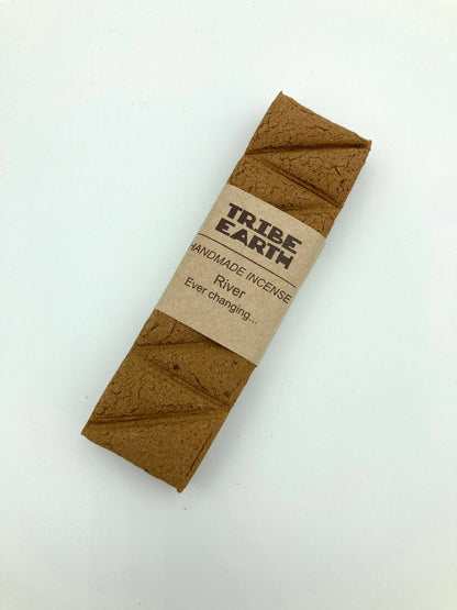 Tribe Earth River Ever Changing.... Incense Plank | 10 Triangles Per Plank, With A Mix Of Resins, Flowers & Woods