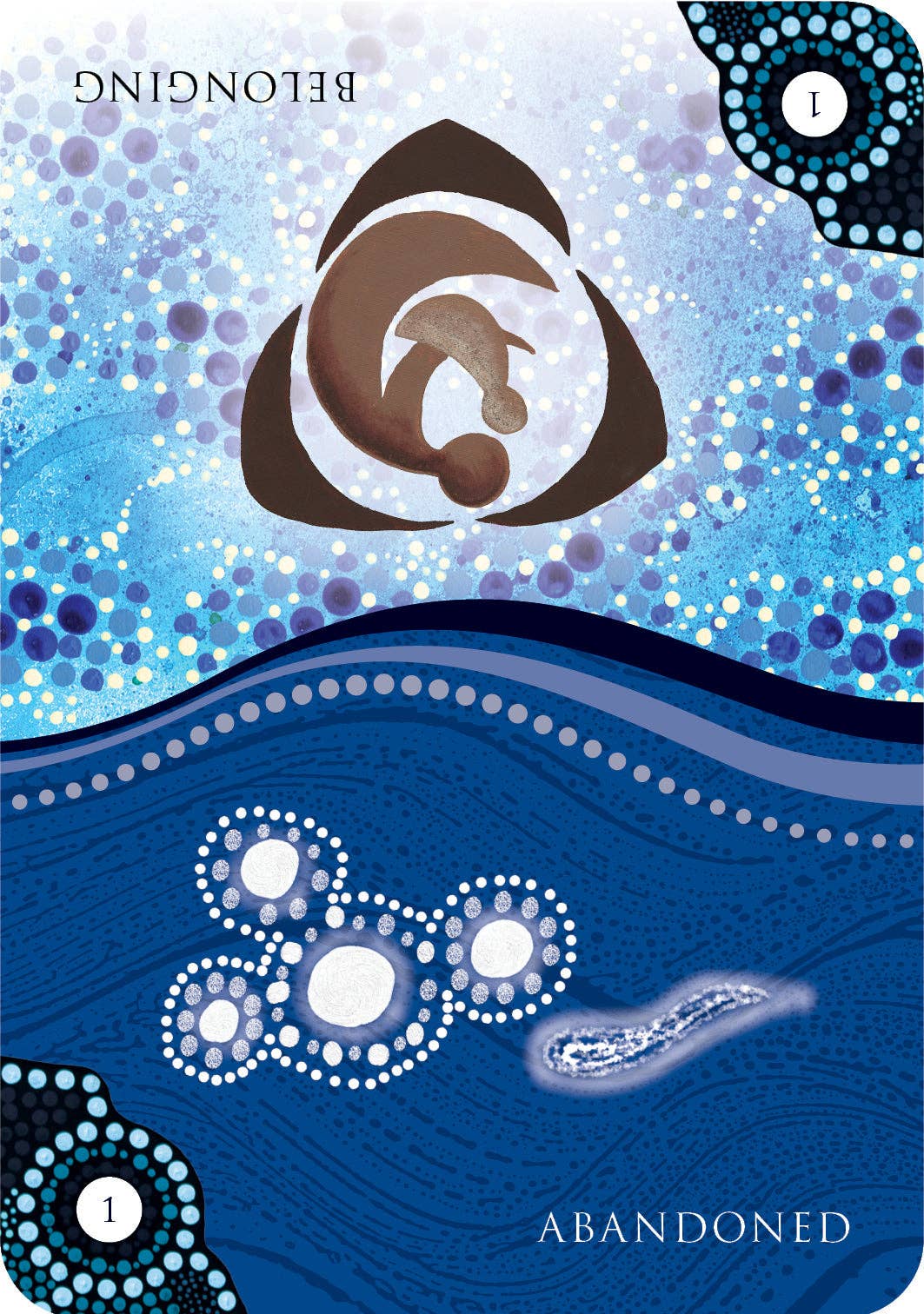 Mel Brown Aboriginal Ancestral Wisdom Oracle, Includes 40 Cards & A Guide Book