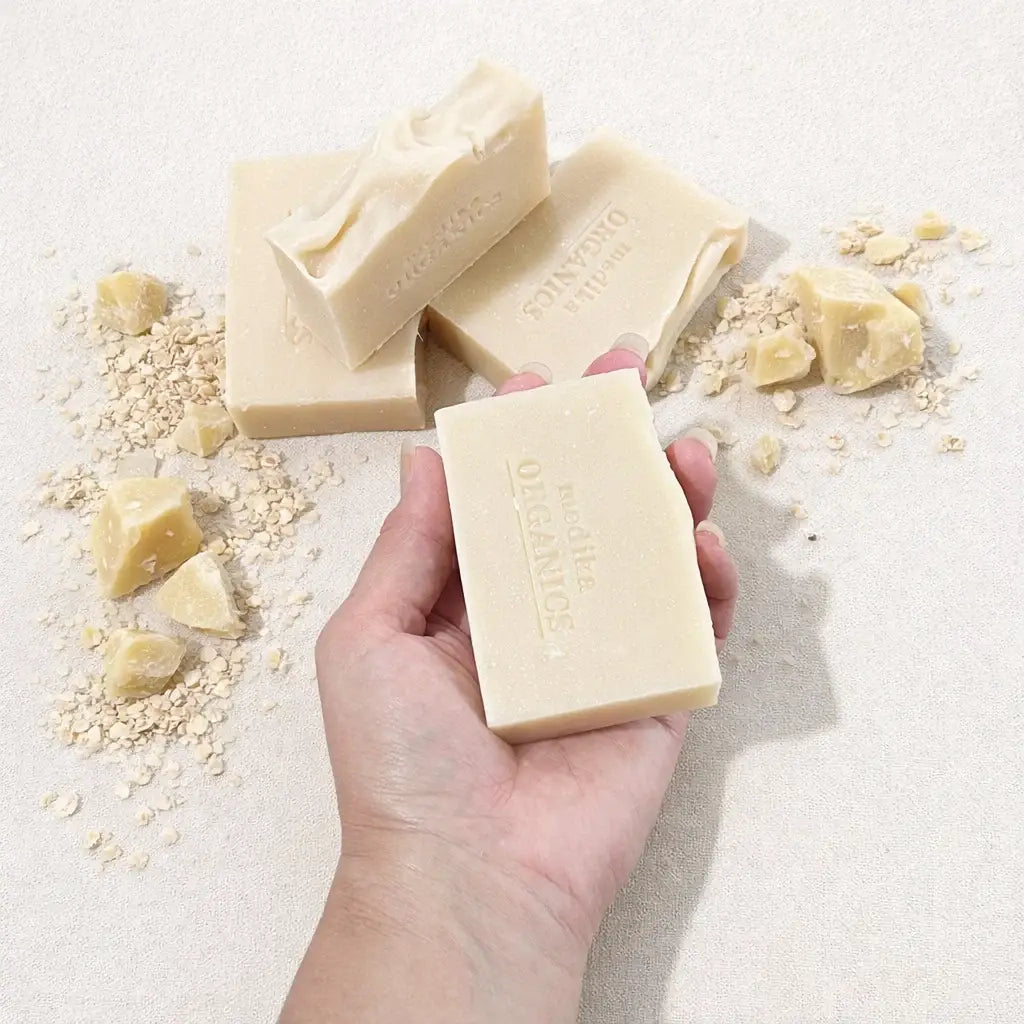 Medika Organics Shea Butter Soap Bar 130g, Handmade In Queensland