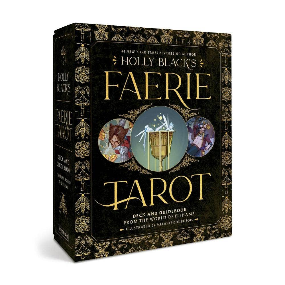 Holly Black's Faerie Tarot Cards Deck, 78 Cards & A Comprehensive Guidebook