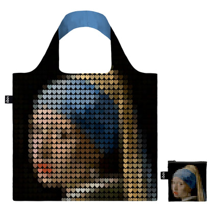 LOQI Shopping Bag Pix & Love Collection, Girl With A Pearl Earring