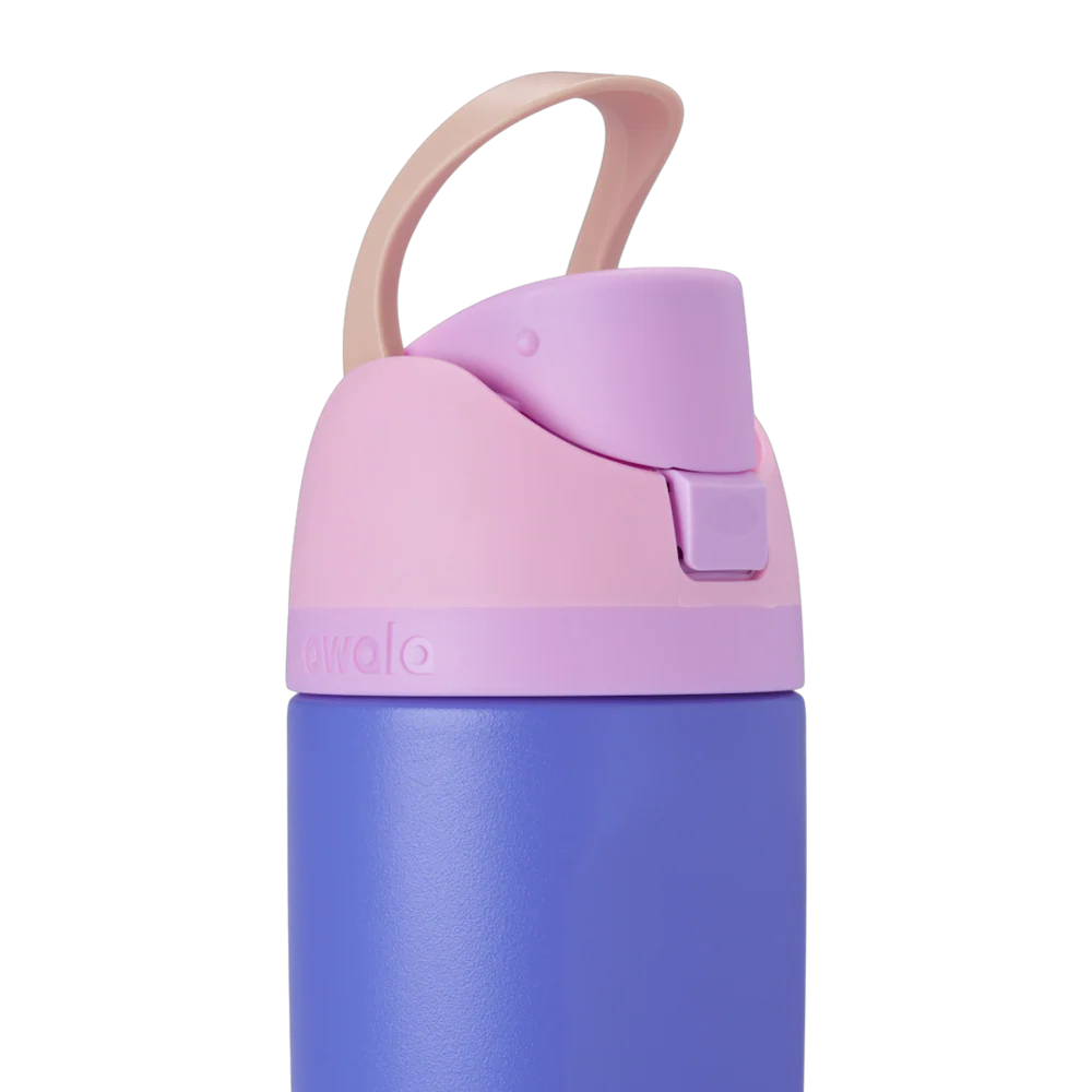 Owala Kids' FreeSip Stainless Steel Water Bottle 16oz, Wild Child {Pink/Blue}