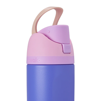 Owala Kids' FreeSip Stainless Steel Water Bottle 16oz, Wild Child {Pink/Blue}