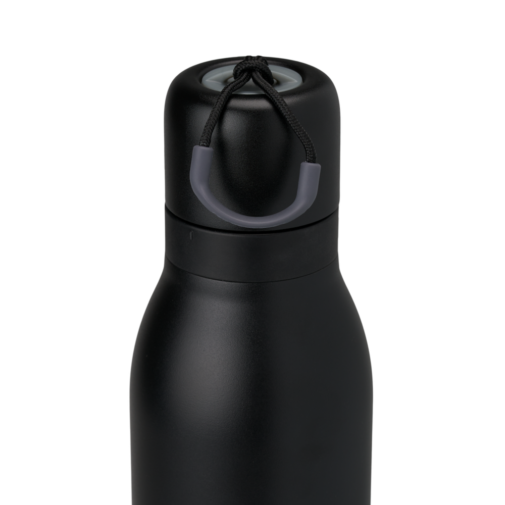 Owala FreeSip Twist Stainless Steel Water Bottle 18oz Or 24oz, Very Very Dark