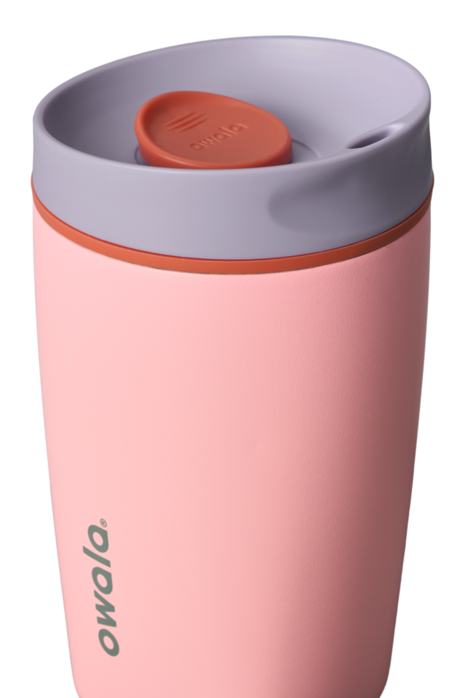 Owala SmoothSip Slider Stainless Steel Tumbler 12oz, Sugar High