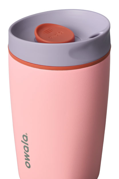 Owala SmoothSip Slider Stainless Steel Tumbler 12oz, Sugar High