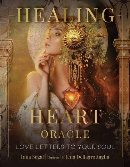 Inna Segal Healing Heart Oracle, Love Letters To Your Soul | Includes 36 Cards & A Guidebook