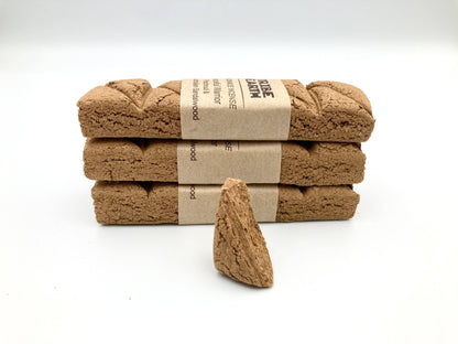 Tribe Earth Peaceful Warrior Incense Plank | 10 Triangles Per Plank, With West Australian Sandalwood & Patchouli