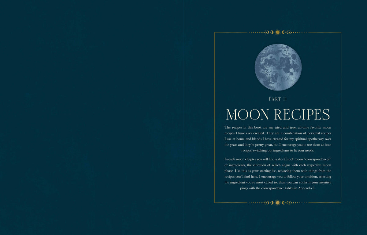 Lorraine Anderson The Moon Apothecary Book, Rituals & Recipes For The Lunar Phases