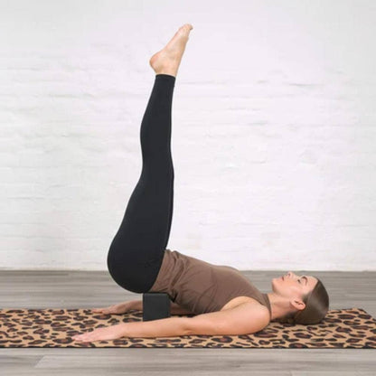 Myga Yoga Starter Set Leopard Print, A Beautiful Gift For Yoga Lovers