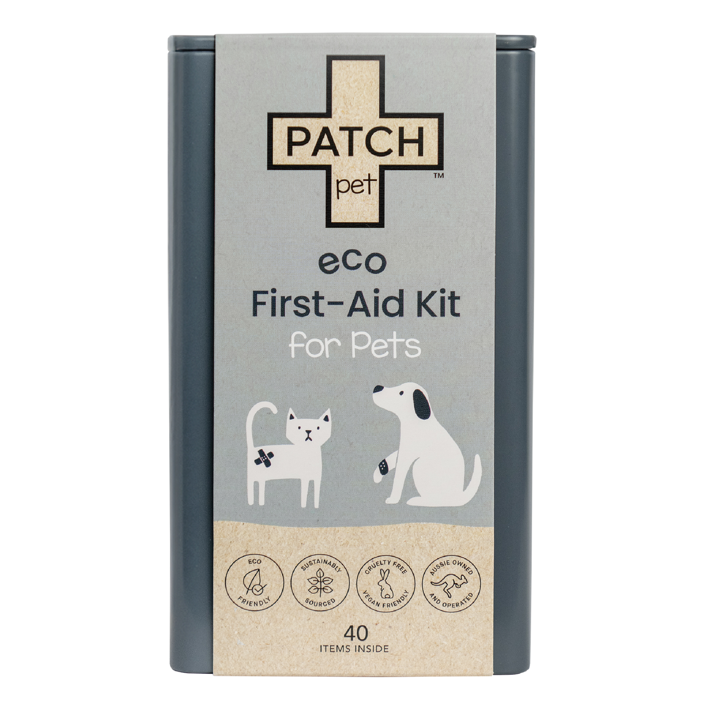 PATCH Pet Eco First-Aid Kit for Pets, For Life's Little Accidents