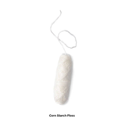 Brush It On Compostable Dental Floss 30m, Vegan Corn Starch Floss Or Silk Floss