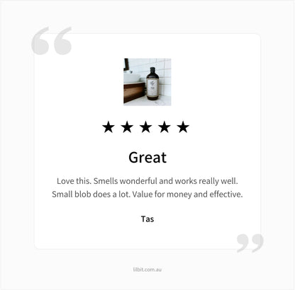 Lil' Bit Better Sweet Orange & Cinnamon Leaf Cream Cleaner 500mL, Super Tough On Bathroom & Kitchen Stains