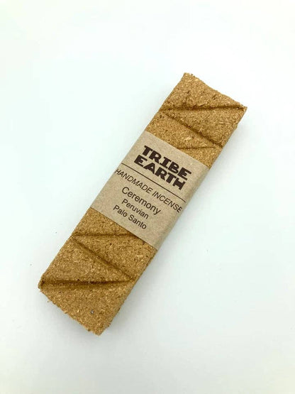 Tribe Earth Ceremony Incense Plank | 10 Triangles Per Plank, Peruvian Palo Santo