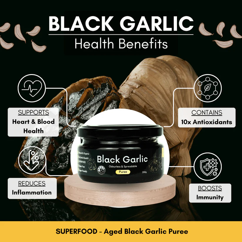 Empathy Herbal Black Garlic Puree 200g, Without The Garlic Breath