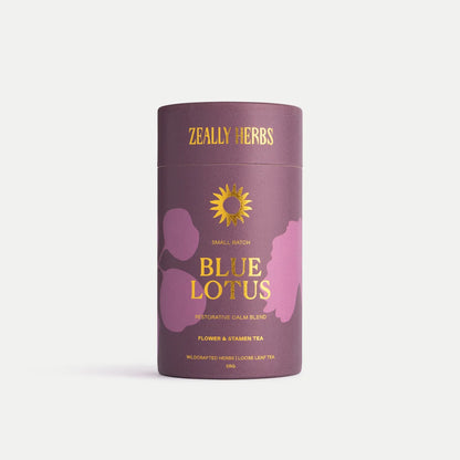 Zeally Herbs Blue Lotus Tea 28g, Flower & Stamen A Restorative Calm Blend