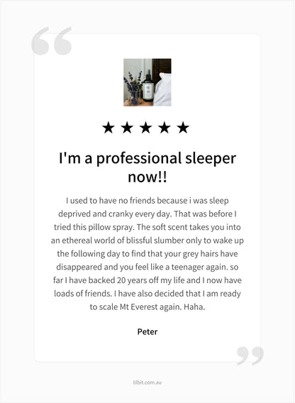 Lil' Bit Better Sleepy Time Room Spray 250mL, Fresh, Relaxing & Calming