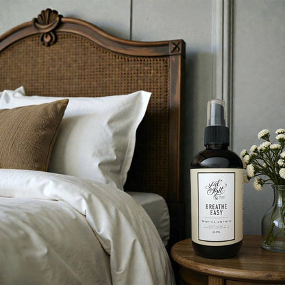 Lil' Bit Better Breathe Easy White Camphor Room Spray & Steam Inhalant 250mL, Respiratory Relief From Allergies
