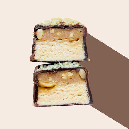 Crumble Charms Salted Peanut Caramello  Bar 110g, Sweet Meets Salty; Contains 2 Bars (Copy)