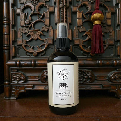 Lil' Bit Better Warm & Woody Room Spray 250mL, Mystical, Romantic & Healing