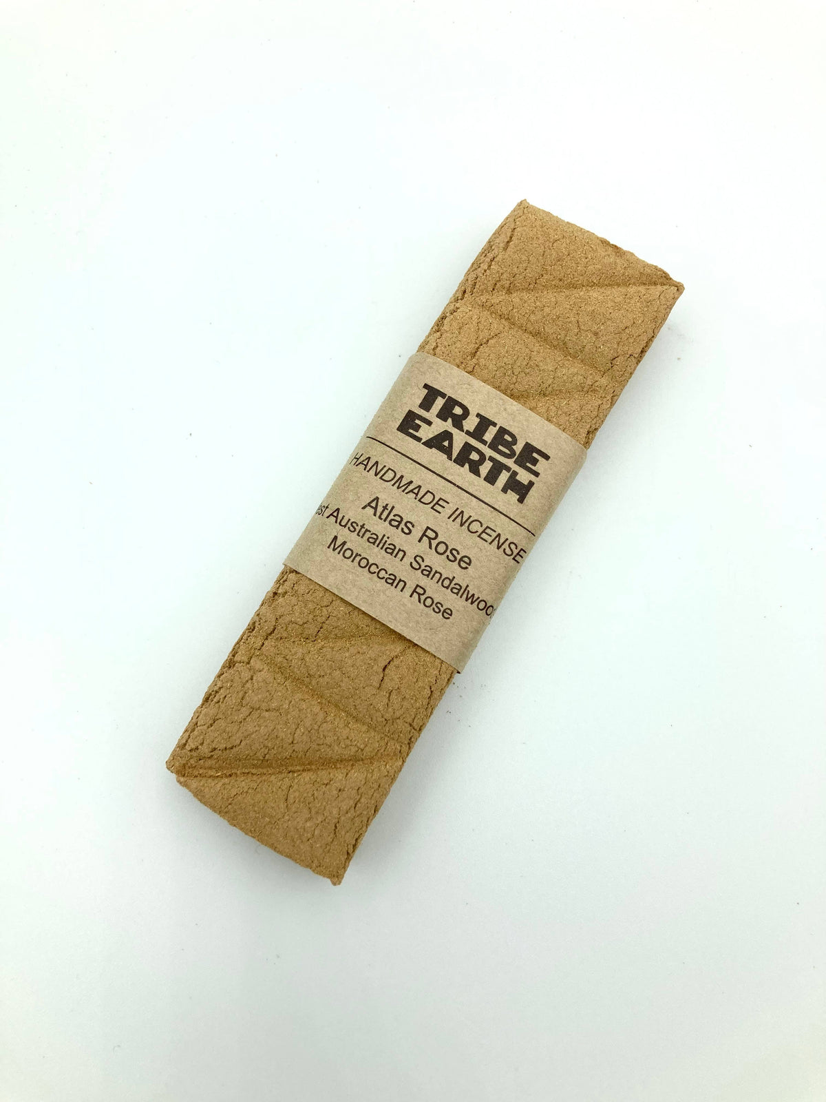 Tribe Earth Atlas Rose Incense Plank | 10 Triangles Per Plank, With West Australian Sandalwood & Moroccan Rose