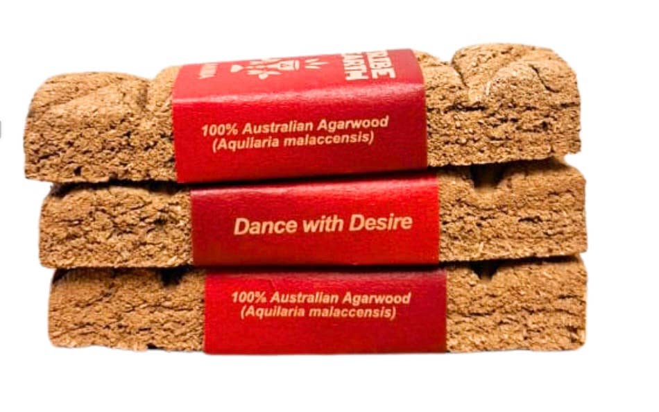 Tribe Earth Anima Incense Plank | 10 Triangles Per Plank, With 100% Australian Agarwood