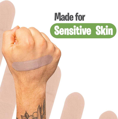 PATCH Bamboo Bandages From Natural Fibre 20 Pack, For Sensitive Skin