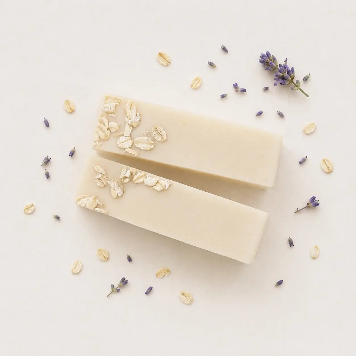 Medika Organics Goat Milk Soap With Lavender & Oats 130g, Handmade In Queensland