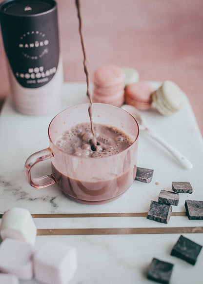 Manuko Original Hot Chocolate | 60% Dark Chocolate 250g, With Shavings Of Organic Stoneground Chocolate