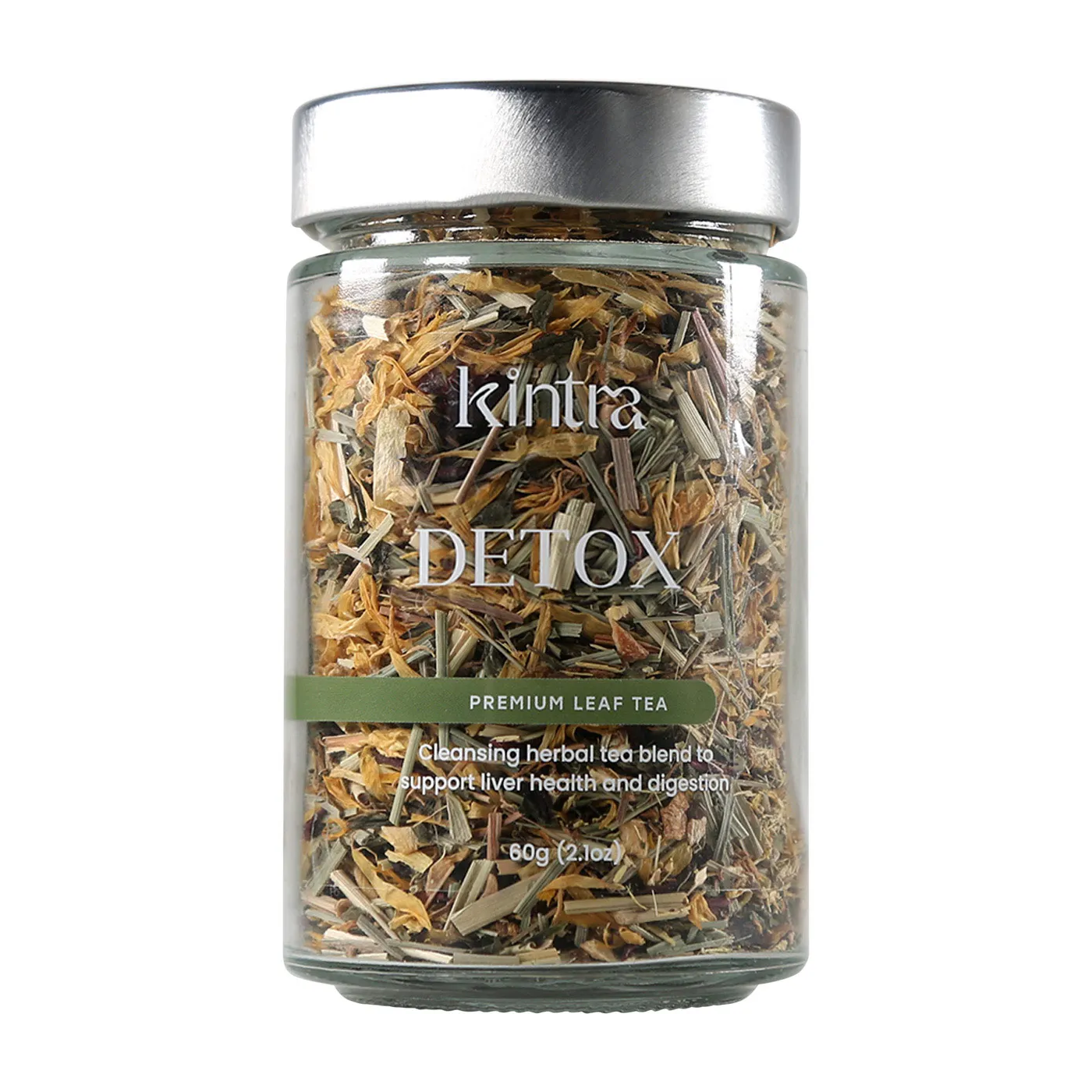 Kintra Loose Leaf Tea Detox 60g, With Hibiscus & Nettle
