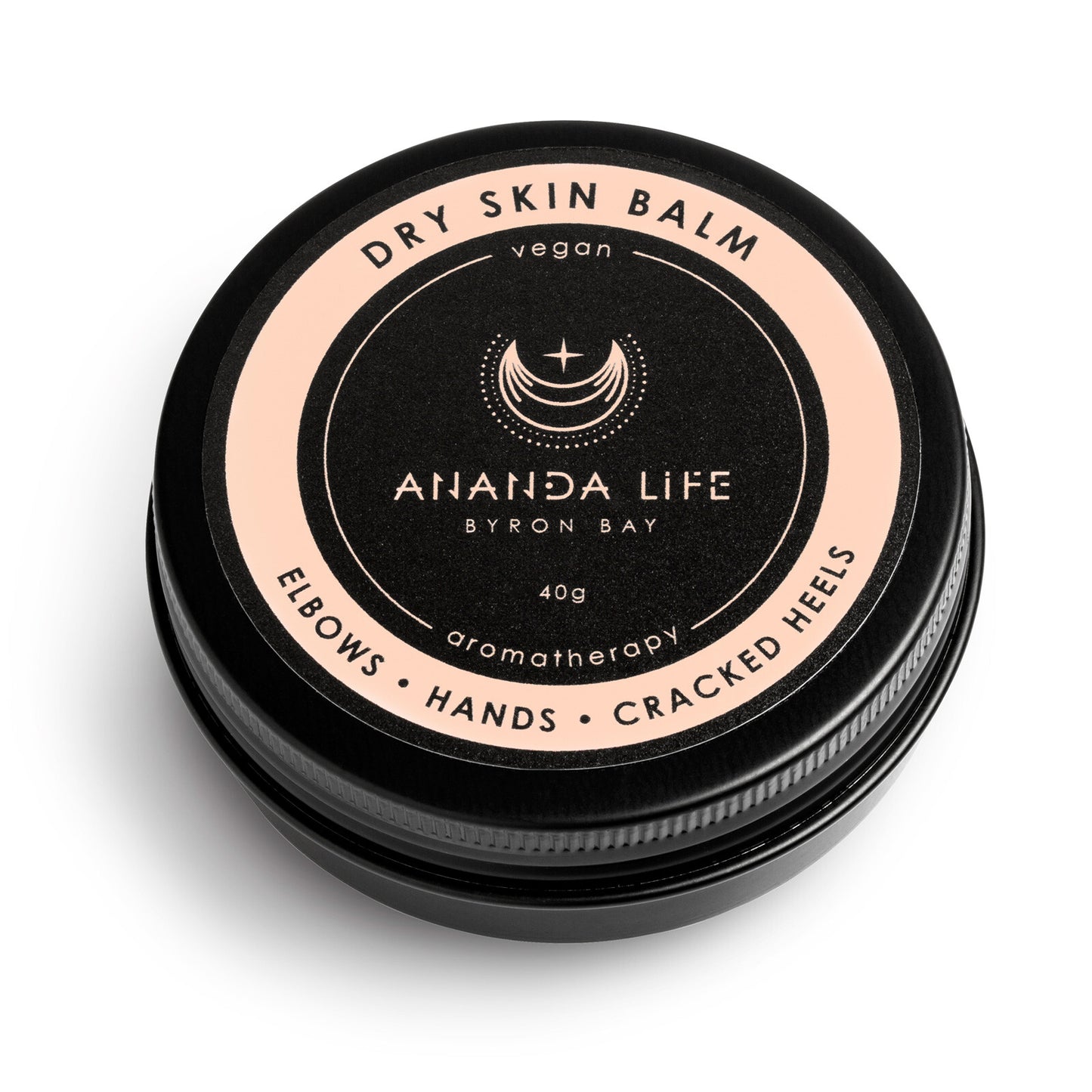 Ananda Life Vegan Aromatherapy Dry Skin Balm 40g, Hydrate & Restore Cracked Dry Skin