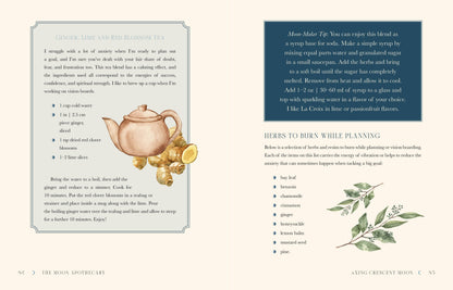Lorraine Anderson The Moon Apothecary Book, Rituals & Recipes For The Lunar Phases