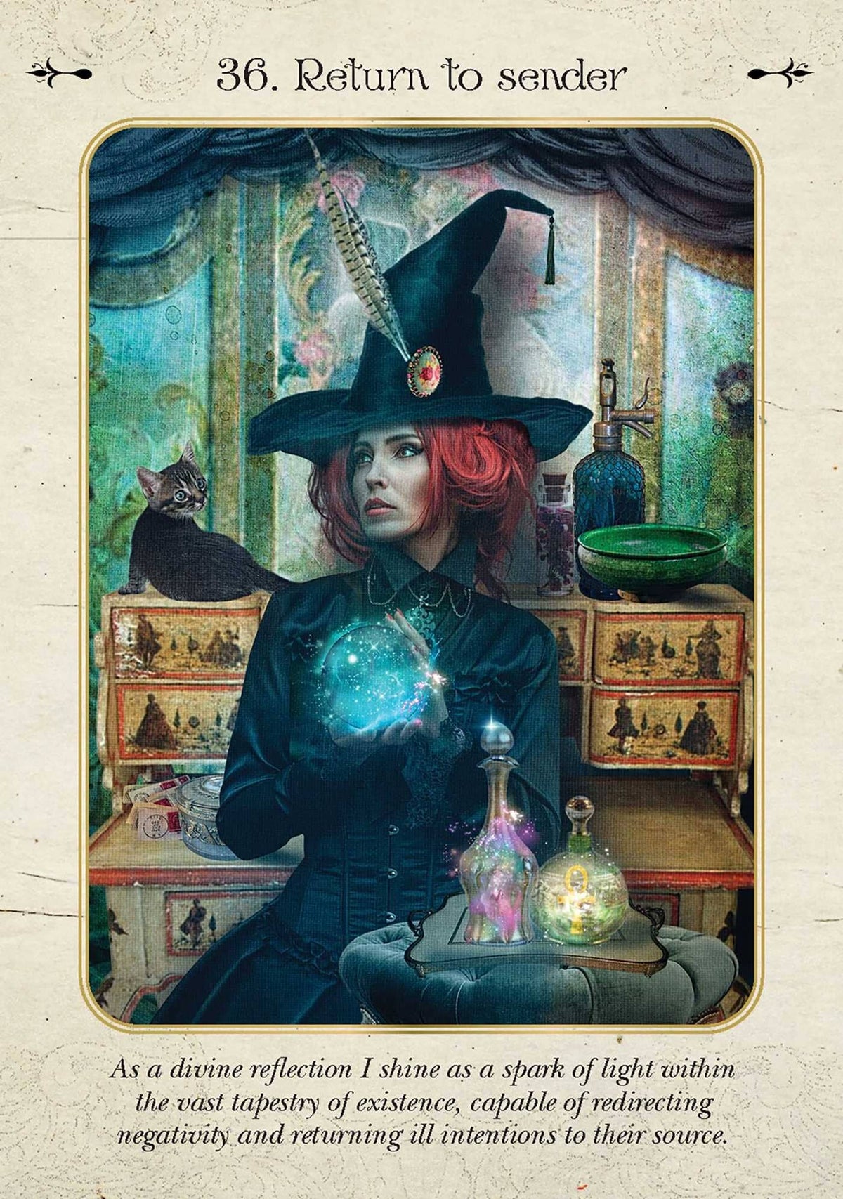 Jena Dellagrottaglia's Kitchen Witch Oracle Cards, The Key To Unlock The Secrets Of Natural Magick