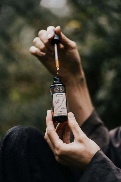 Enki Apothecary Cordyceps Mushroom Tonic 50ml, High Potency Spagyric