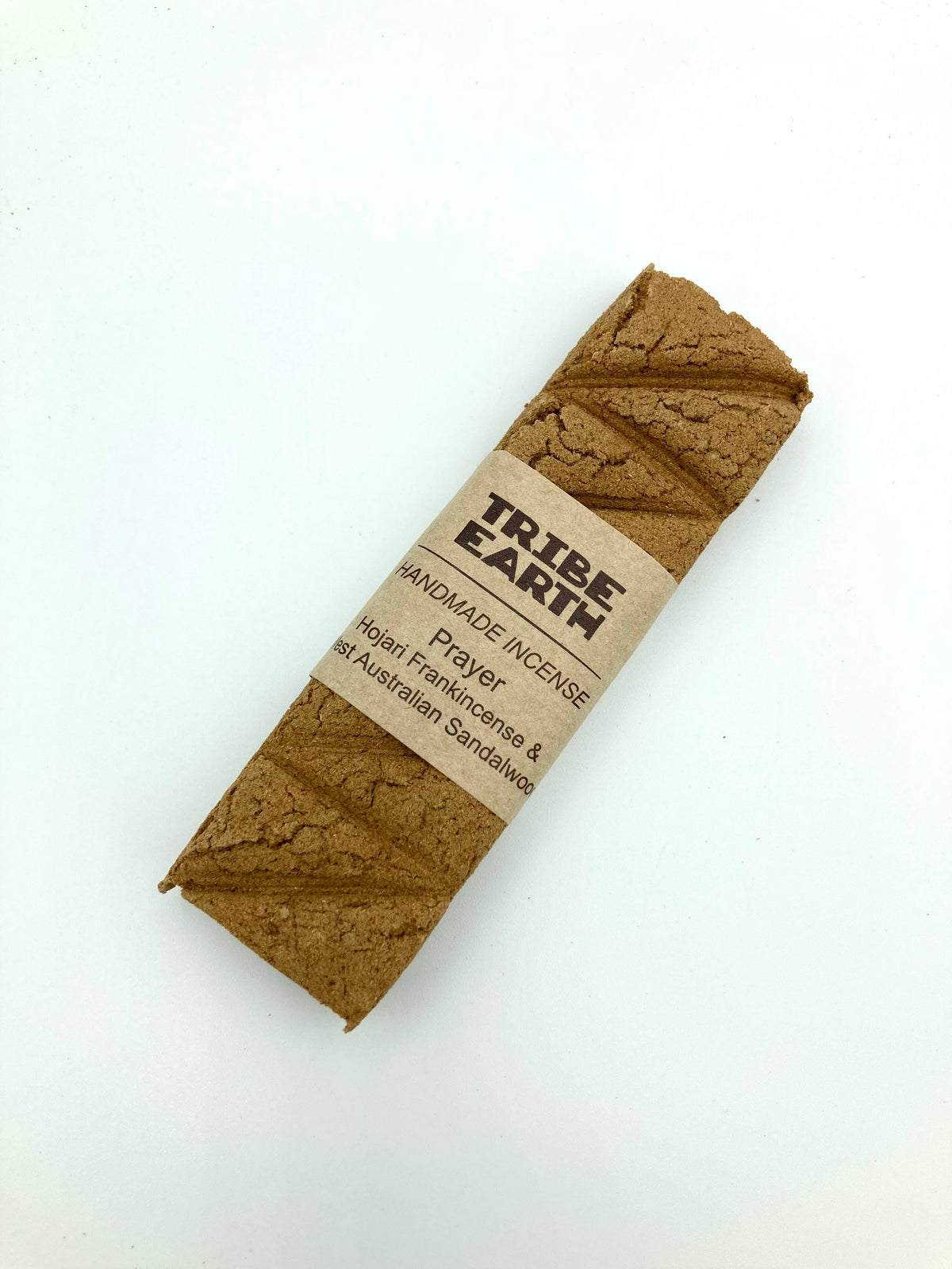 Tribe Earth Prayer Incense Plank | 10 Triangles Per Plank, With West Australian Sandalwood & Frankincense