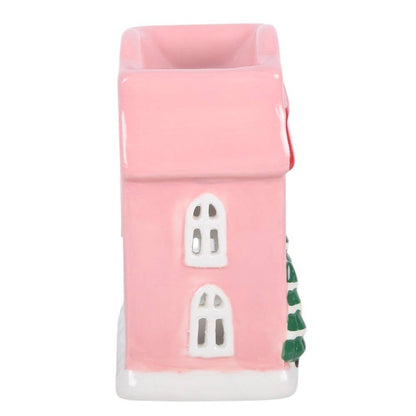 Sugarplum Bakery Ceramic Oil Burner & Wax Warmer, For A Cozy Feeling