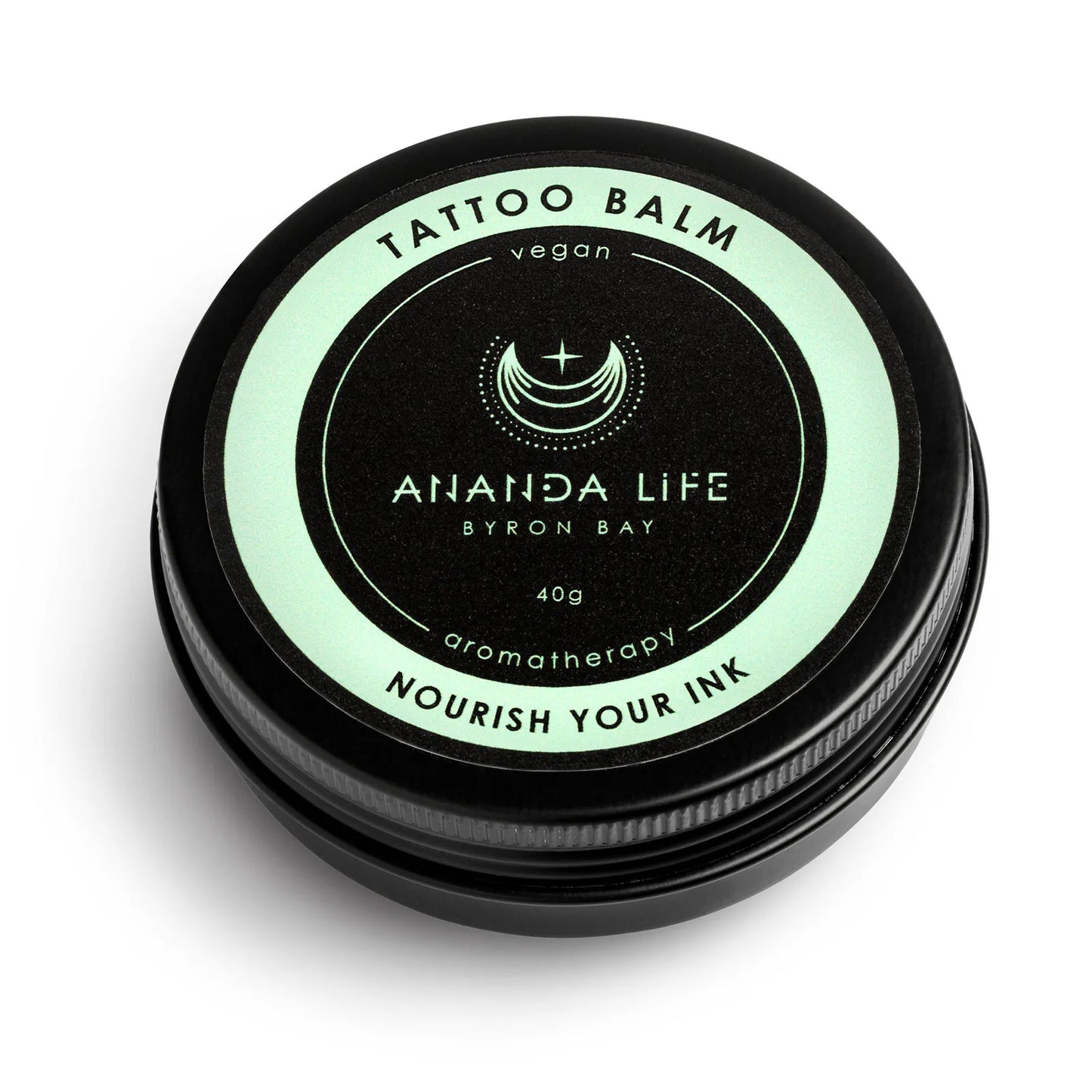 Ananda Life Vegan Aromatherapy Tattoo Balm 40g, Protect & Nourish Your Ink Naturally