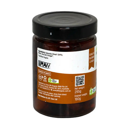 Every Bit Organic Kalamata Pitted Olives 300g, Product Of Greece