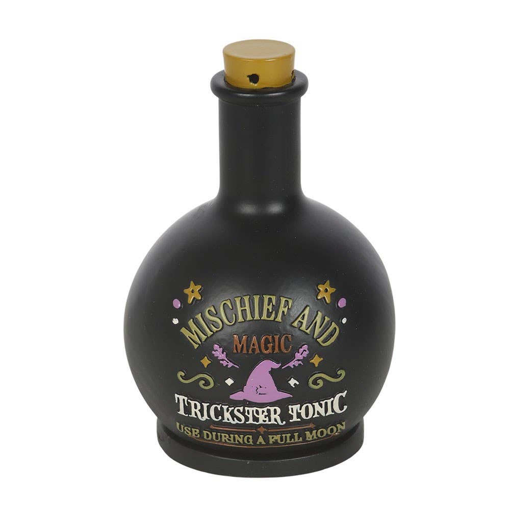 Mischief & Magic Potion Bottle Incense Cone Holder, Crafted From Durable Resin