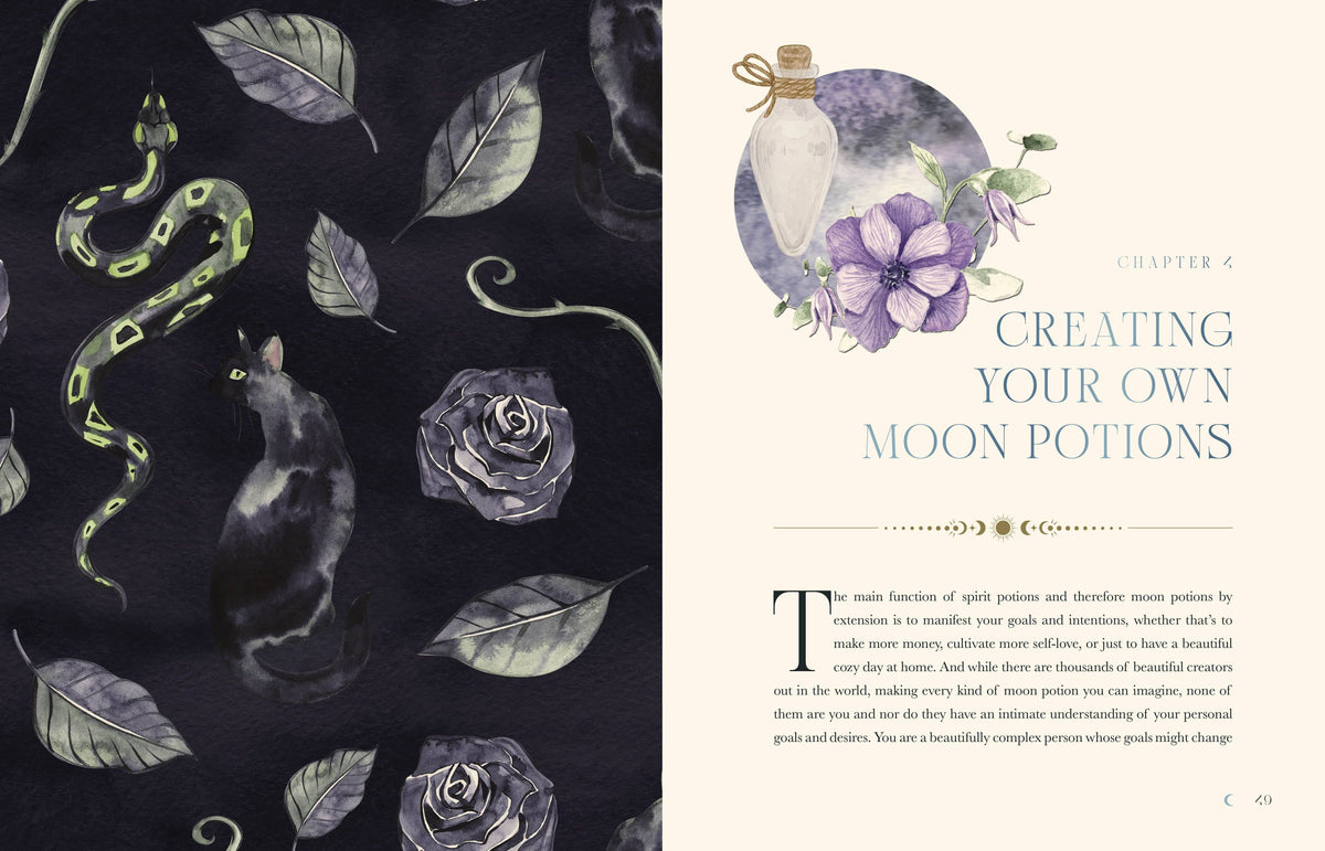 Lorraine Anderson The Moon Apothecary Book, Rituals & Recipes For The Lunar Phases