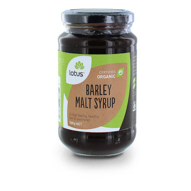 Lotus Barley Malt Syrup 500g, A Clean Tasting Healthy Sweetener