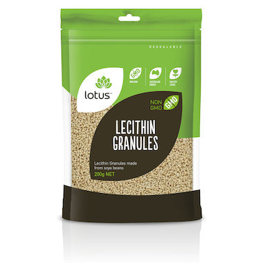 Lotus Lecithin Granules 200g, Made From Soy Beans