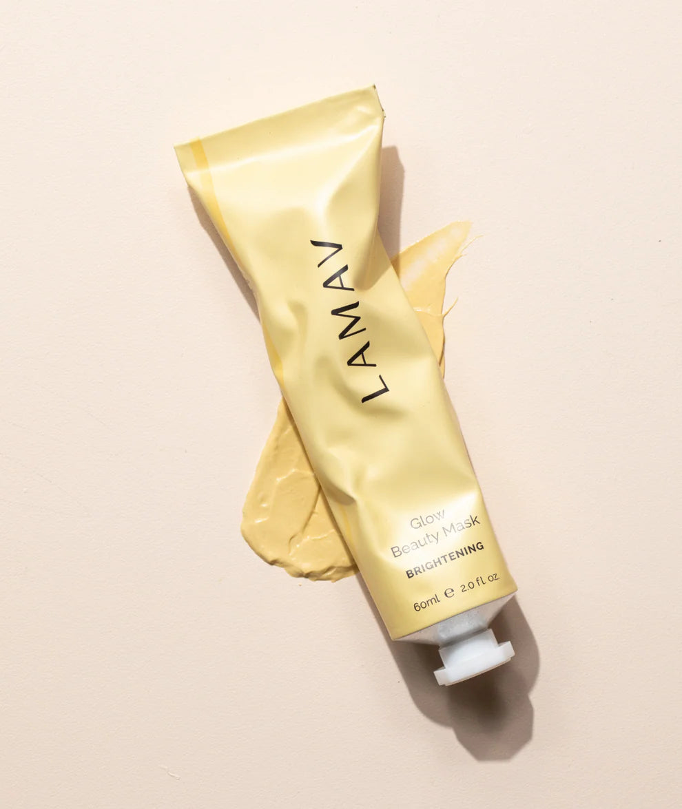 LAMAV Glow Beauty Mask 60mL, With Turmeric & Vitamin C