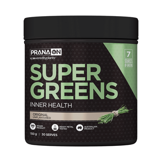 Prana On Super Greens 150g, Original {Unflavoured}